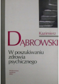 W poszukiwaniu zdrowia psychicznego