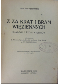 Z za krat i bram więziennych 1924 r