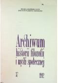 Archiwum historii filozofii i myśli społecznej 46