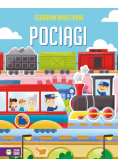 Ozdabiam naklejkami. Pociągi