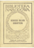 Niemiecka ballada romantyczna