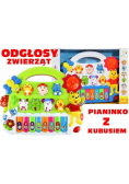 Pianinko dla maluszka Odgłosy zwierząt