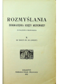 Rozmyślania Zgromadzenia Księży Misyonarzy Tom II 1912 r.