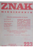 Znak miesięcznik nr 223