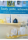 Szafy półki schowki projekty do wykonania w domu