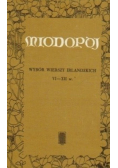 Miodopój Wybór wierszy irlandzkich VI XII w