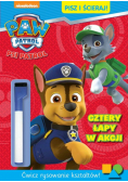 Psi Patrol Pisz i ścieraj! Tom 1 Cztery łapy w akcji