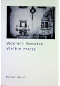 Wielkie rzeczy Autograf autora