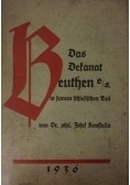 Das Dekanat Beuthen, 1936r.