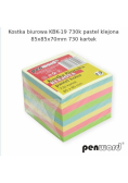Kostka biurowa pastel 85x85x70mm 730K
