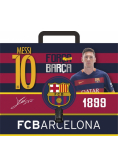 Teczka z rączką A4 FC Barcelona