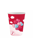 Kubeczki papierowe Love 250ml 6szt