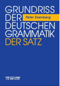 Grundriss der deutschen grammatik