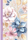 Notatnik 105x165/64K kratka kwiaty FRESH