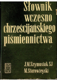 Słownik wczesno chrześcijańskiego piśmiennictwa