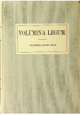 Volumina legum Tom VIII Reprint z 1860 r.