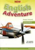 English Adventure New 2 WB + CD PEARSON, Nowa