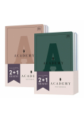 Zeszyt A5/60K kratka Academy (3szt)