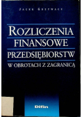 Rozliczenia finansowe przedsiębiorstw w obrotach z zagranicą
