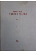 Słownik grecko - polski Tom II