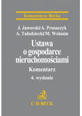 Ustawa o gospodarce nieruchomościami. Komentarz