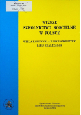 Wyższe szkolnictwo kościelne w Polsce