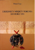 Urzędnicy miejscy Torunia do roku 1454