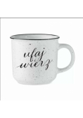 Kubek vintage Ufaj wierz