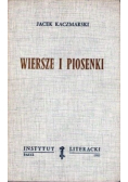 Wiersze i piosenki
