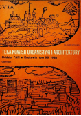 Teka komisji urbanistyki i architektury Tom XX