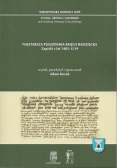 Najstarsza pleszewska księga Radziecki Zapiski z lat 1485 - 1519