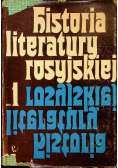 Historia literatury rosyjskiej Tom I
