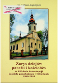 Zarys dziejów parafii i kościołów