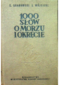 1000 słów o morzu i okręcie