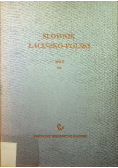 Słownik łacińsko polski Tom V
