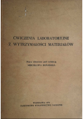 Ćwiczenia laboratoryjne z wytrzymałości materiałów