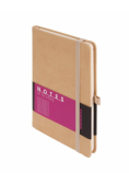 Notes Memofix B6 kratka beżowy
