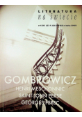 Literatura na świecie nr 4 - 2001 Gombrowicz