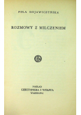 Rozmowy z milczeniem 1936 r