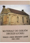 Materiały do dziejów diecezji łuckiej