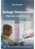 Usługi finansowe wybrane zagadnienia