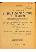 Szkic wykładów higjeny, medycyny sądowej i ratownictwa, 1925 r.