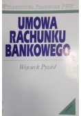Umowa rachunku bankowego