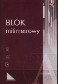 Blok milimetrowy A4 20 kartek
