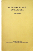 O elementach Euklidesa