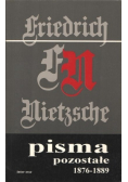 Nietzsche Pisma pozostałe 1862 - 1875