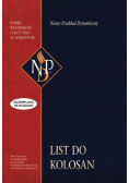List do Kolosan