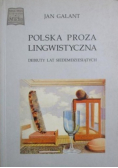 Polska proza lingwistyczna