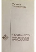 Z pogranicza psychologii i pedagogiki
