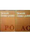 Słownik fińsko polski Tom 1 do 2